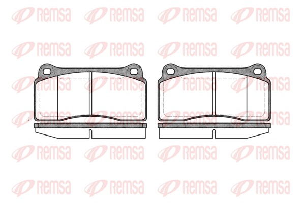 Brake Pad Set, disc brake (0983.00)
