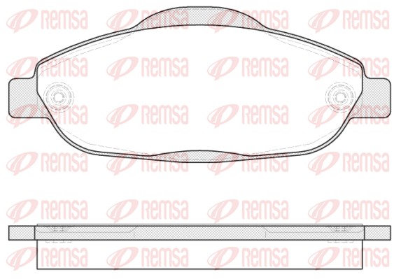Brake Pad Set, disc brake (1323.00)