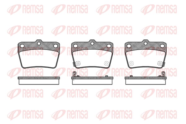 Brake Pad Set, disc brake (0839.02)