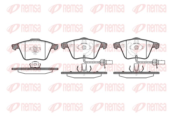 Brake Pad Set, disc brake (0964.12)