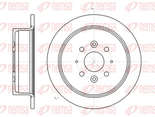 Brake Disc (6905.00)