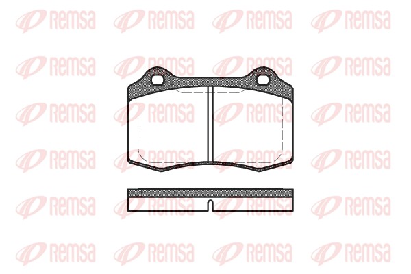 Brake Pad Set, disc brake (0434.30)