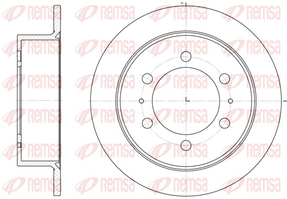 Brake Disc (6784.00)