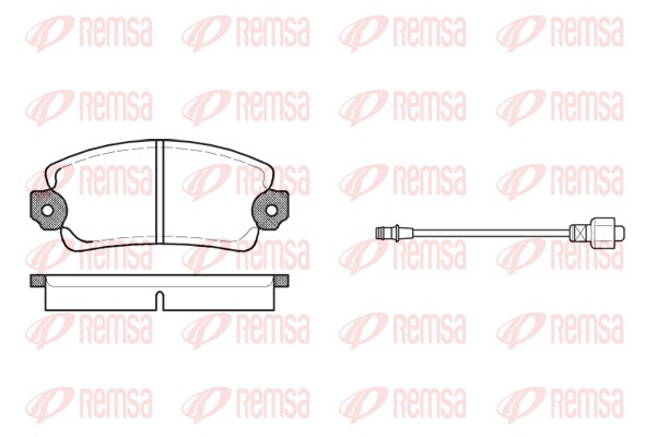 Brake Pad Set, disc brake (0025.12)