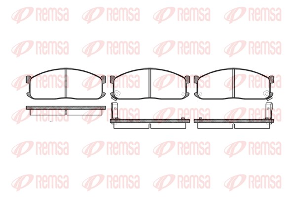 Brake Pad Set, disc brake (0244.02)