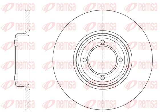 Brake Disc (6261.00)