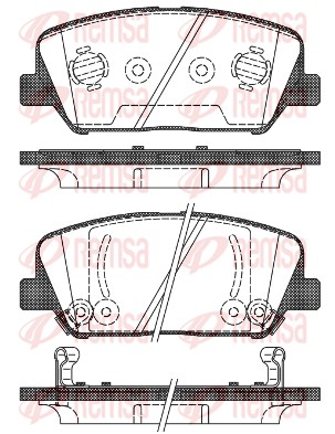Brake Pad Set, disc brake (1398.02)