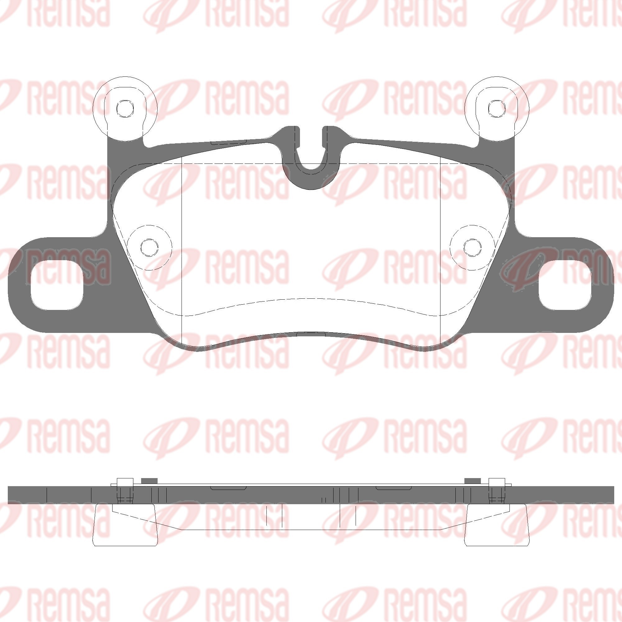 Brake Pad Set, disc brake (1714.30)