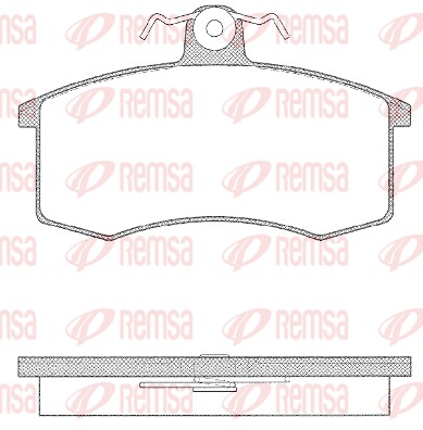 Brake Pad Set, disc brake (0221.10)