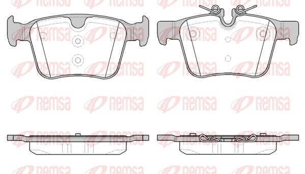 Brake Pad Set, disc brake (1516.40)