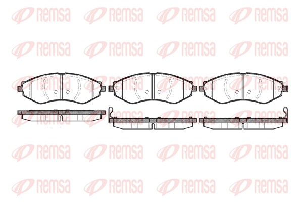 Brake Pad Set, disc brake (0645.22)