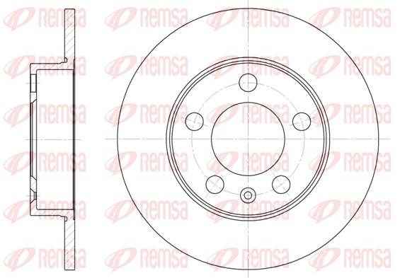 Brake Disc (6547.00)
