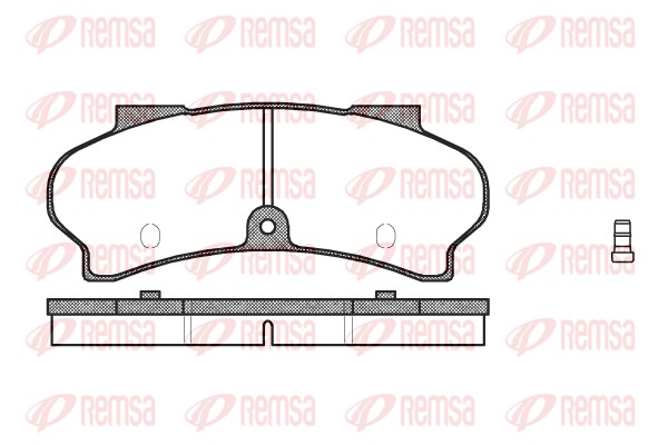 Brake Pad Set, disc brake (0026.02)