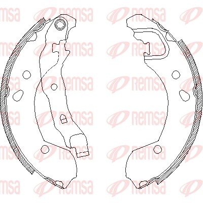 Brake Shoe (4168.00)