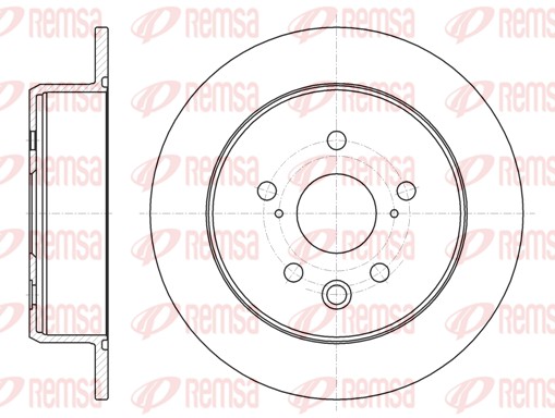 Brake Disc (61075.00)