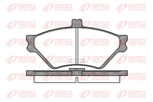 Brake Pad Set, disc brake (0574.00)