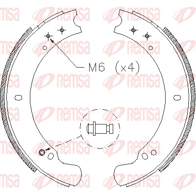Brake Shoe (4162.00)