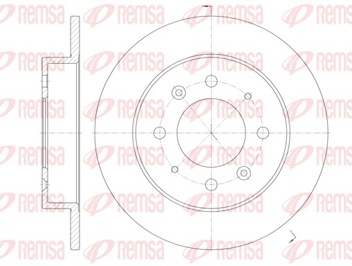 Brake Disc (6874.00)