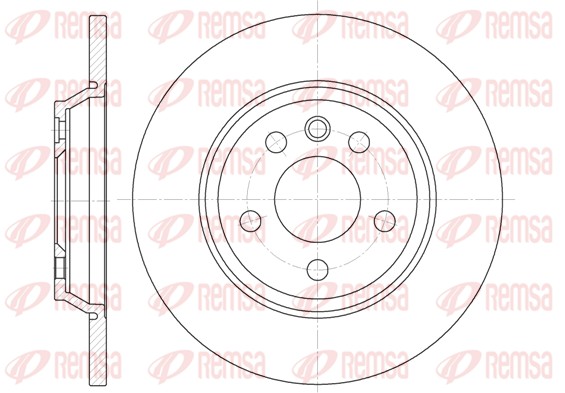 Brake Disc (6659.00)