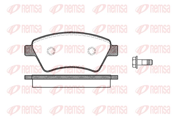 Brake Pad Set, disc brake (0976.10)