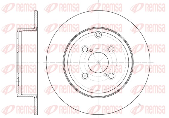 Brake Disc (6705.00)