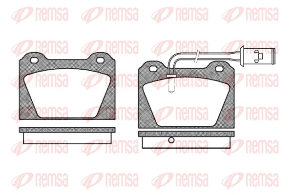 Brake Pad Set, disc brake (0123.02)