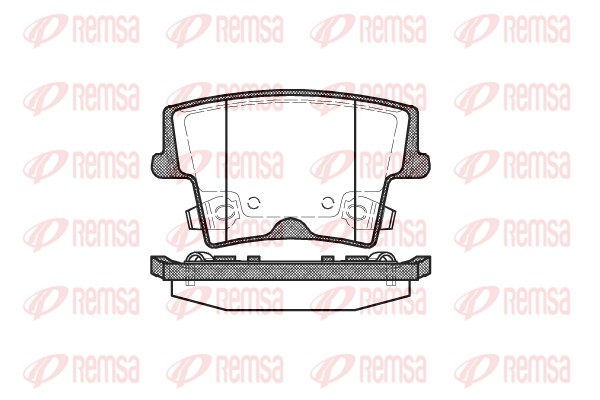 Brake Pad Set, disc brake (1127.08)