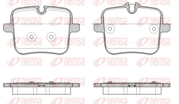Brake Pad Set, disc brake (1954.00)