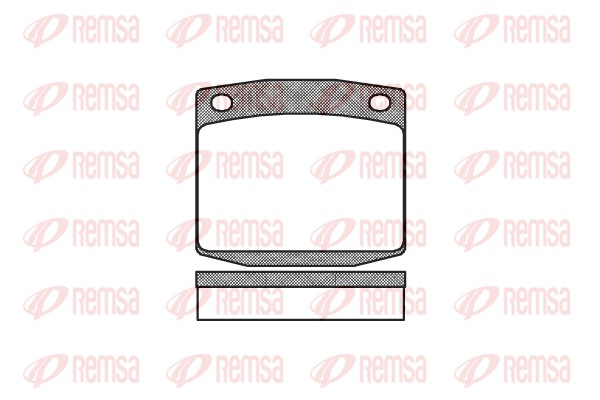 Brake Pad Set, disc brake (0095.00)