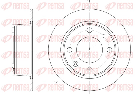 Brake Disc (6021.00)