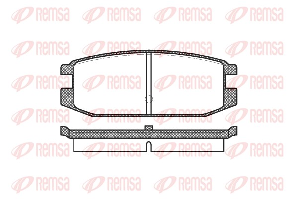 Brake Pad Set, disc brake (0217.00)