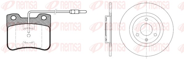 Brake Kit, disc brake (8247.00)