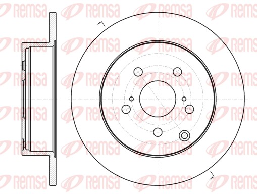 Brake Disc (61350.00)