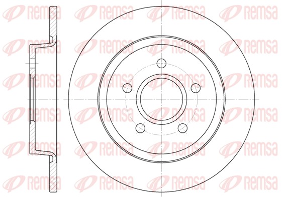 Brake Disc (6712.00)