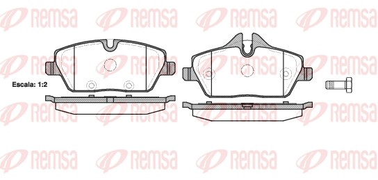 Brake Pad Set, disc brake (1131.10)