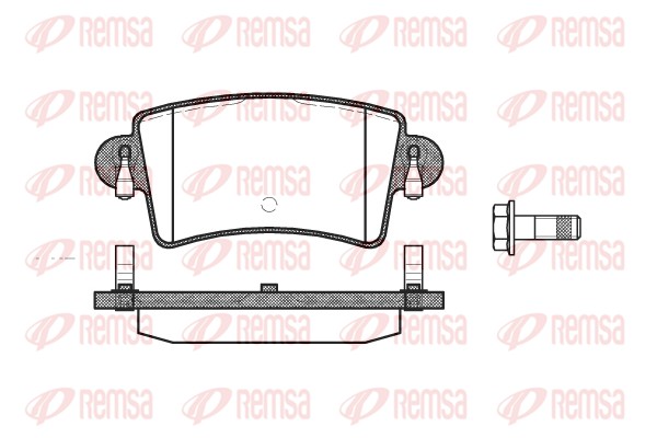 Brake Pad Set, disc brake (0833.00)