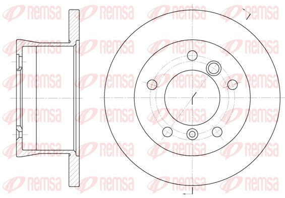 Brake Disc (6566.00)