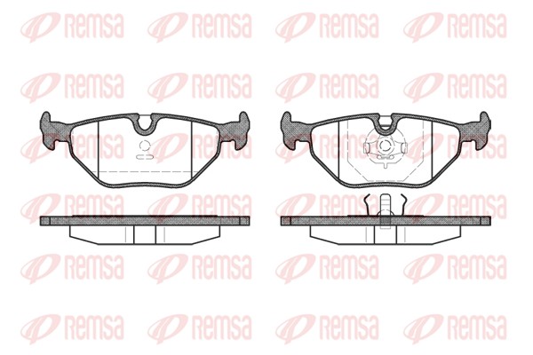 Brake Pad Set, disc brake (0265.00)