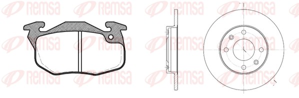 Brake Kit, disc brake (8192.00)