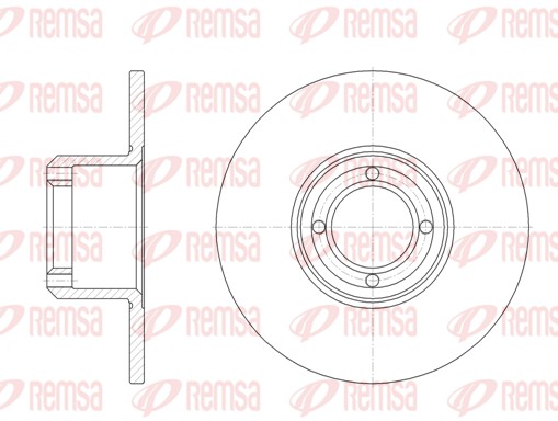 Brake Disc (6008.00)