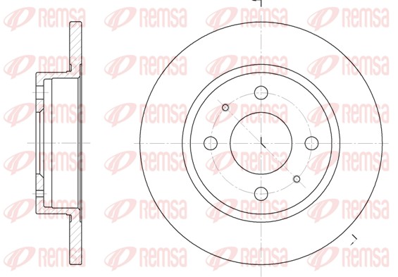 Brake Disc (6101.00)