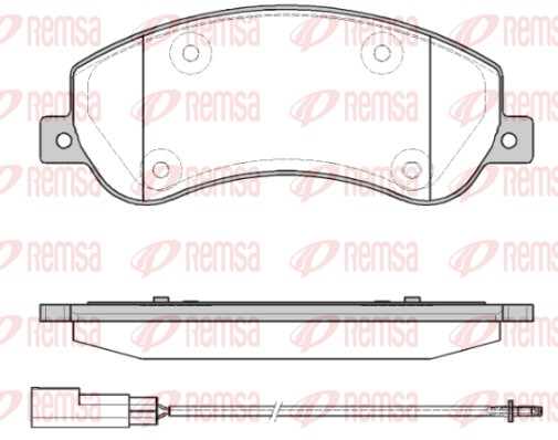 Brake Pad Set, disc brake (1250.11)