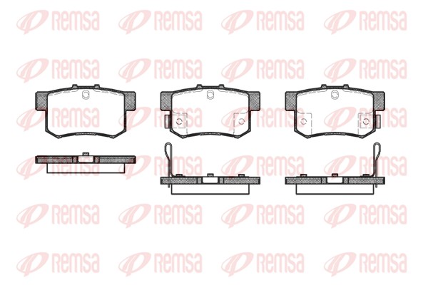 Brake Pad Set, disc brake (0325.22)