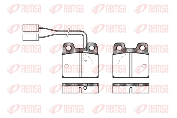 Brake Pad Set, disc brake (0005.01)