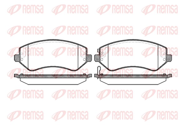 Brake Pad Set, disc brake (0807.02)