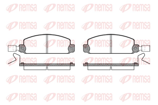 Brake Pad Set, disc brake (0097.24)