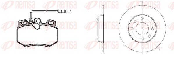 Brake Kit, disc brake (8170.02)
