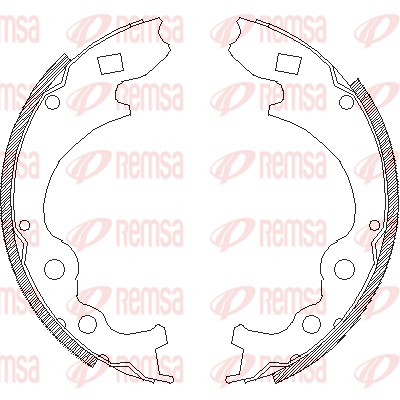 Brake Shoe (4364.00)