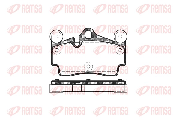 Brake Pad Set, disc brake (0996.00)