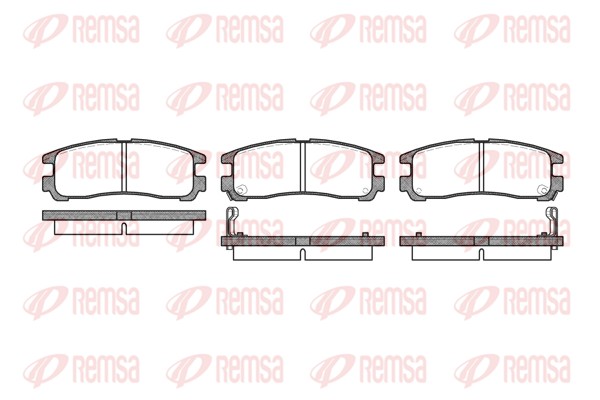 Brake Pad Set, disc brake (0291.02)